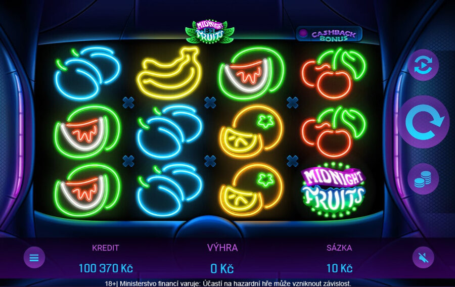 Hrací automat Midnight Fruits 81
