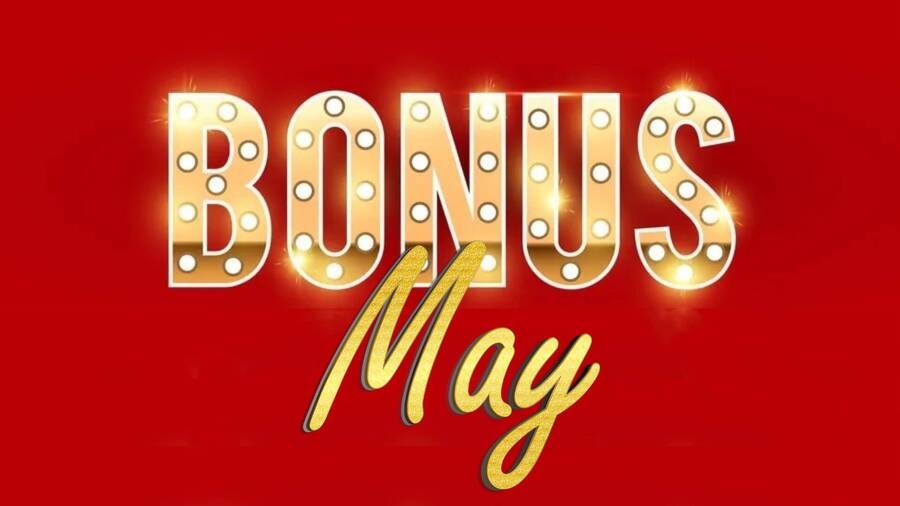 Casino bonus za registraci květen