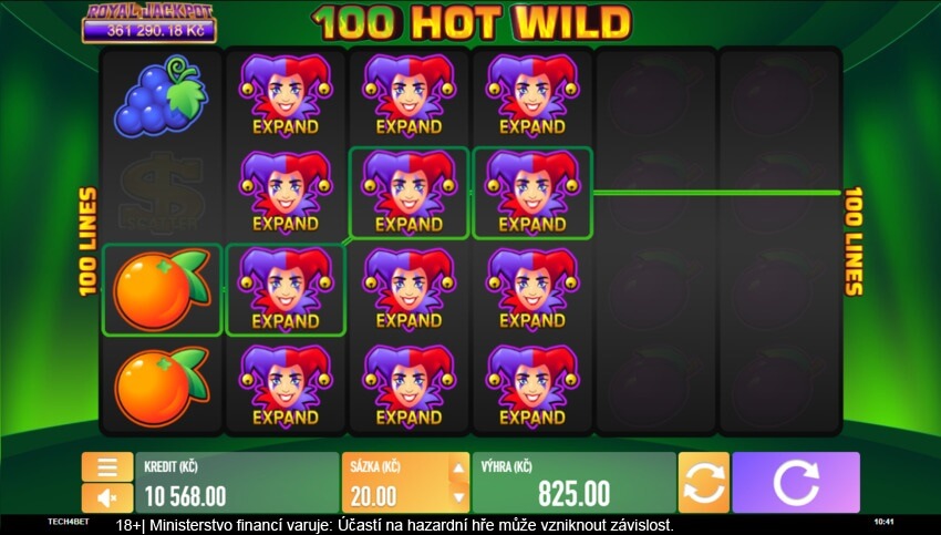 100 Hot Wild od Tech4Betu