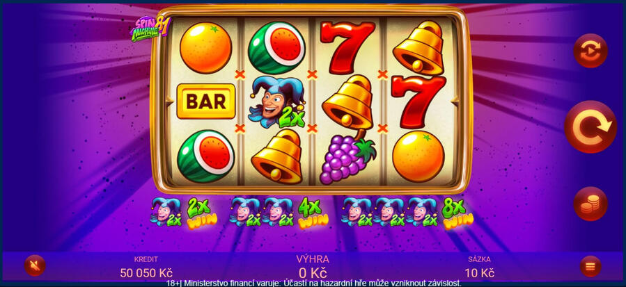 Výherní automat Spin Machine 81