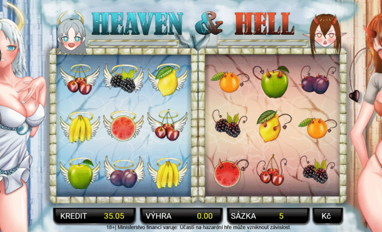 Automat Heaven & Hell u casina Betano