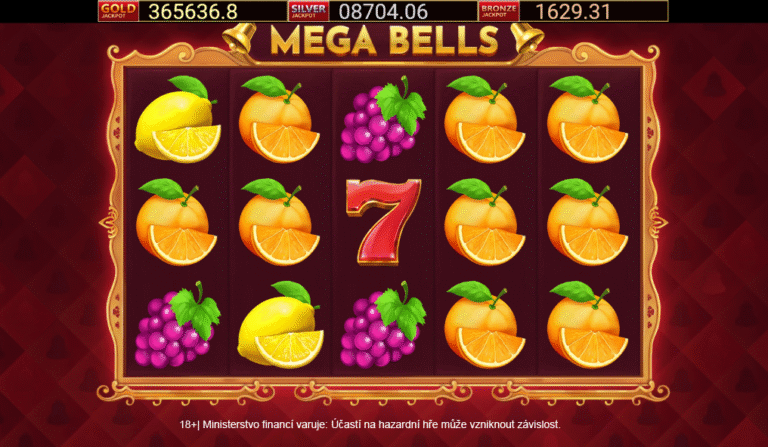 Ovocný automat Mega Bells u Betana