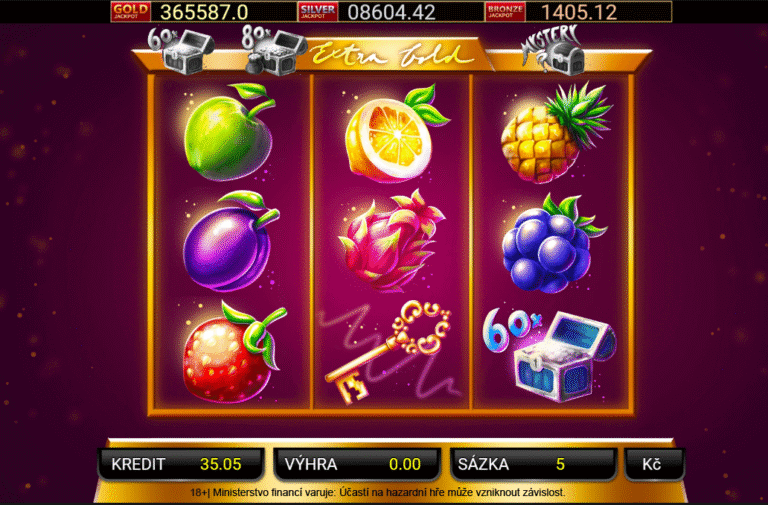 Výherní automat Extra Gold u Betana
