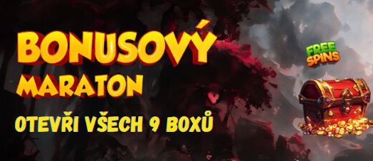 Bonusový maraton v BetX casinu přináší 9 Magic boxů s odměnami