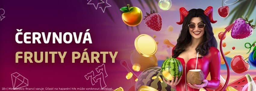 Červnová Fruity párty u SYNOT TIPu