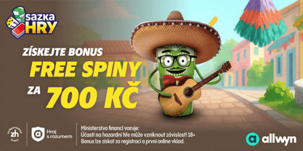 Sazka Hry free spiny za registraci
