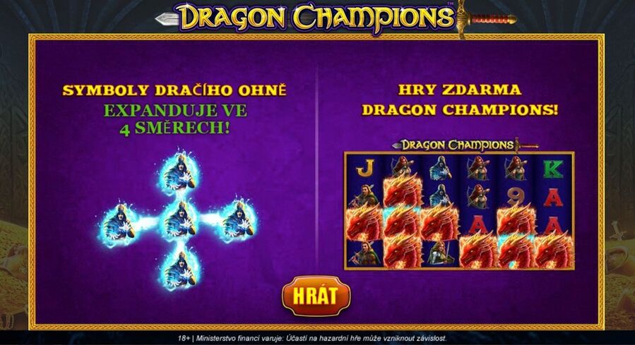 Online automat Dragon Champions