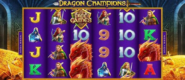 Online výherní automat Dragon Champions