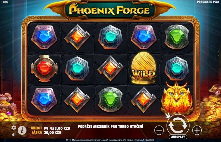 Výherní automat Phoenix Forge
