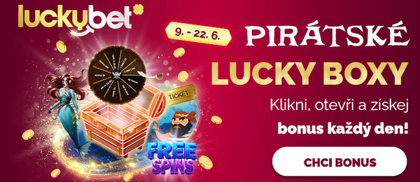 LuckyBoxy v LuckyBet casinu