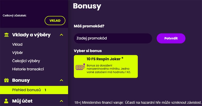 Dnešní free spiny zdarma u Kingsbetu
