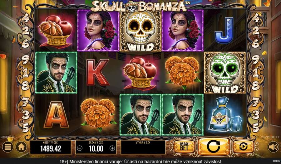 Skull Bonanza – recenze výherního automatu