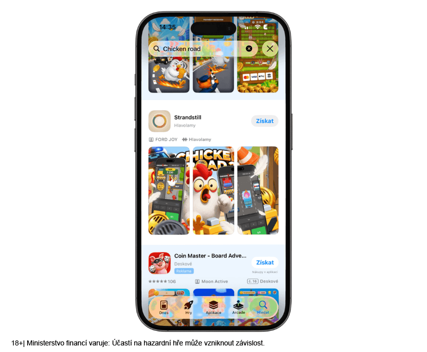 Chicken Road na App Store
