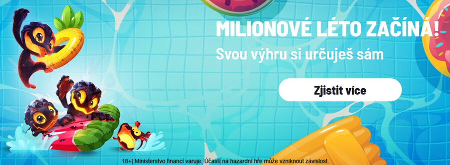 Apollo Games casino: Milionové léto