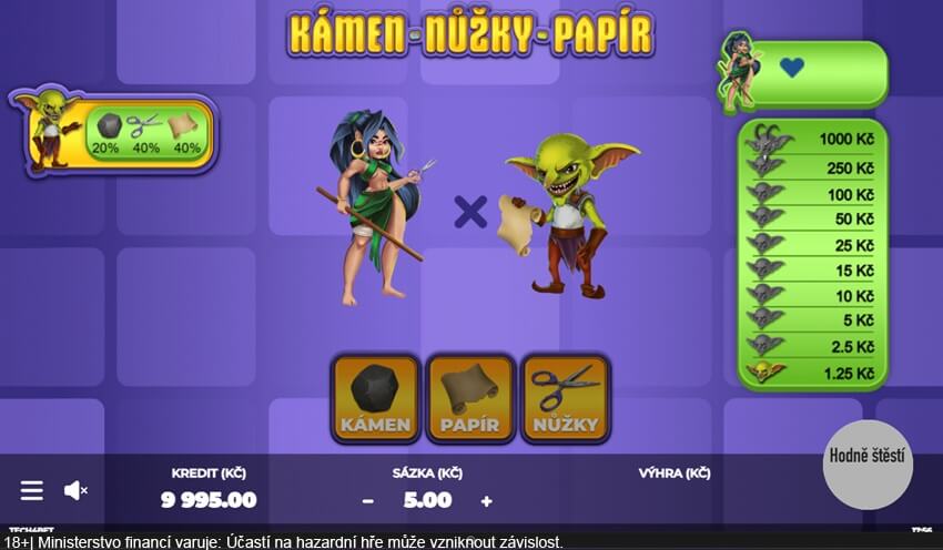 Kámen, nůžky, papír od Tech4Betu