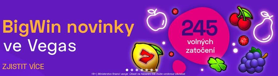 BigWin automaty u Maxy s free spiny