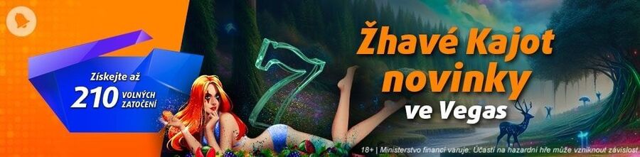 Žhavé Kajot novinky ve Vegas