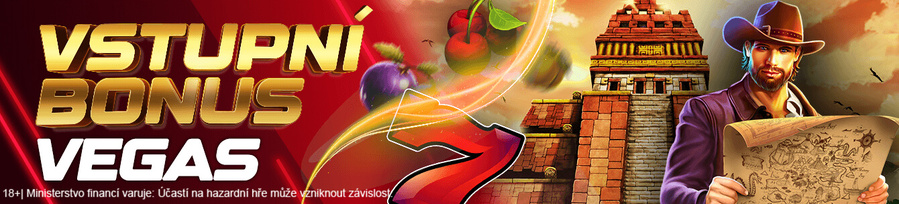 Získejte Vegas vstupní bonus až 30&nbsp;000&nbsp;Kč