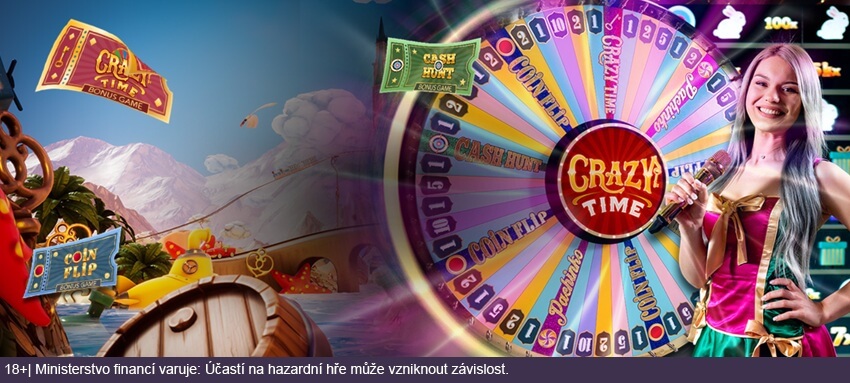 Crazy Time od Evolution Games