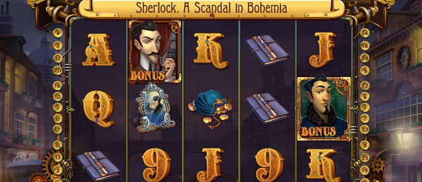 Zahrajte si výherní automat Sherlock. A Scandal in Bohemia