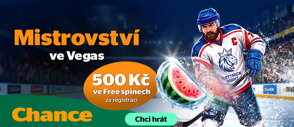 Získejte Chance časově omezený bonus 500 Kč ve free spinech