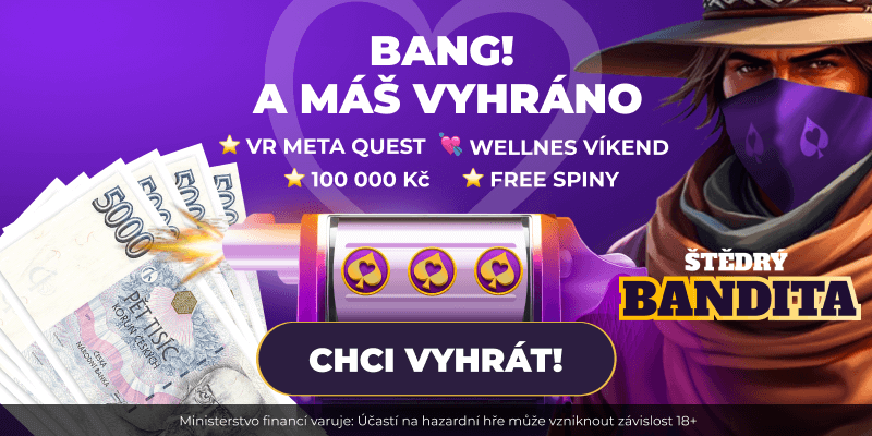 Valentýnský bandita v&nbsp;online casinu Grandwin přináší zajímavé výhry