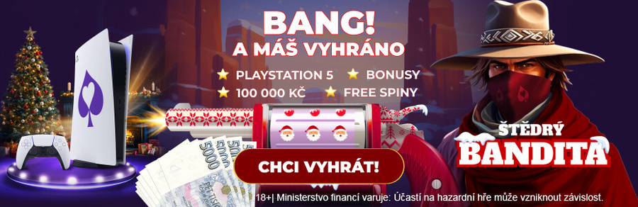 Štědrý bandita v&nbsp;online casinu Grandwin
