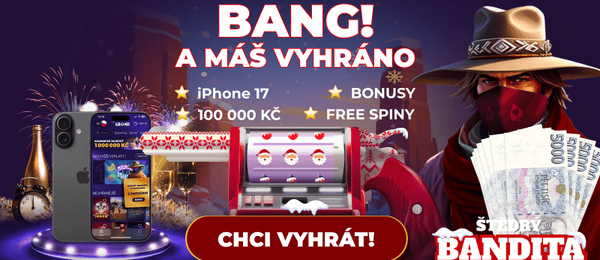 Se Silvestrovským banditou můžete vyhrát iPhone 17