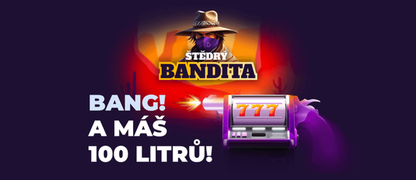 Štědrý bandita v online casinu Grandwin