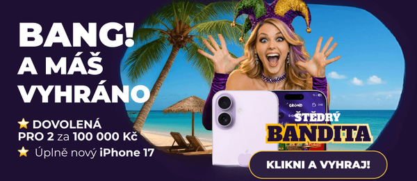 Dovolenkový bandita vám může přinést dovolenou nebo iPhone 17