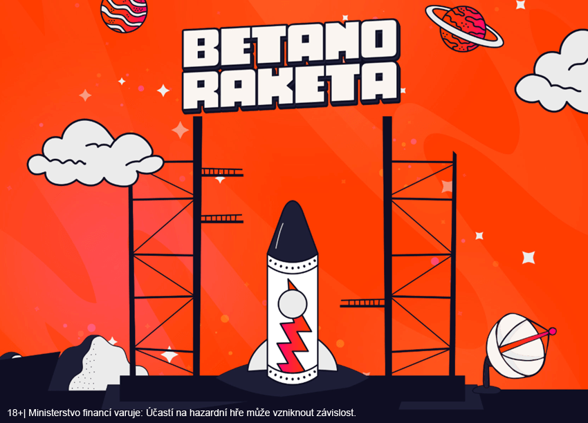 Je Betano Raketa první crash game v Česku?