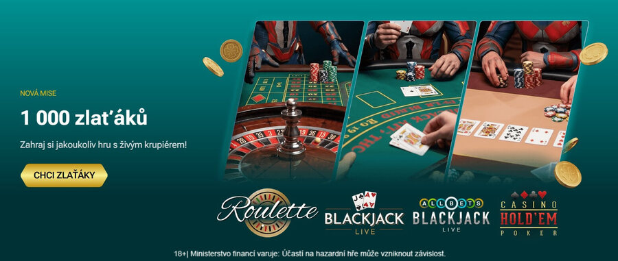 LuckyBet casino hry