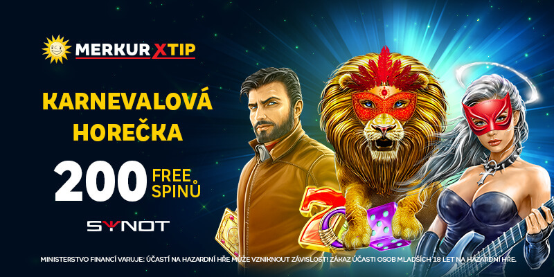 Karnevalová horečka v MerkurXtip casinu