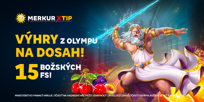 Vládce z Olympu s free spiny jen za vklad