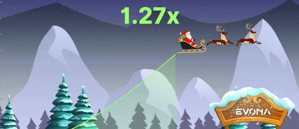 Crash game Santas Snowy Escape v BetX casinu