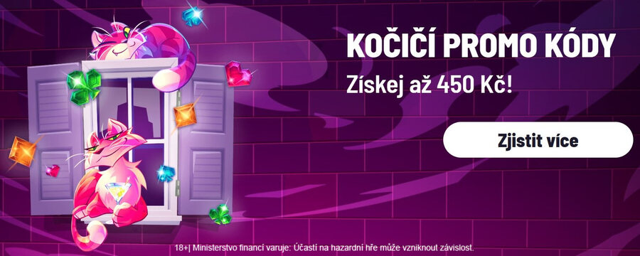 Kočičí promo kódy v Apollo Games casinu