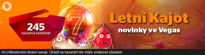 Kajot Novinky ve Vegas u Chance