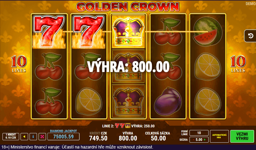 Golden Crown od Fazi u Grandwinu