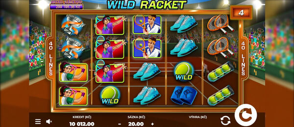 Zahrajte si výherní automat Wild Racket