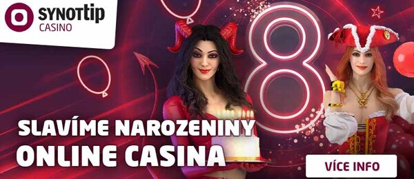 Oslavte 8. narozeniny SYNOT TIPu s bonusy