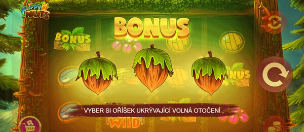 Bonusová funkce, která spouští free spiny