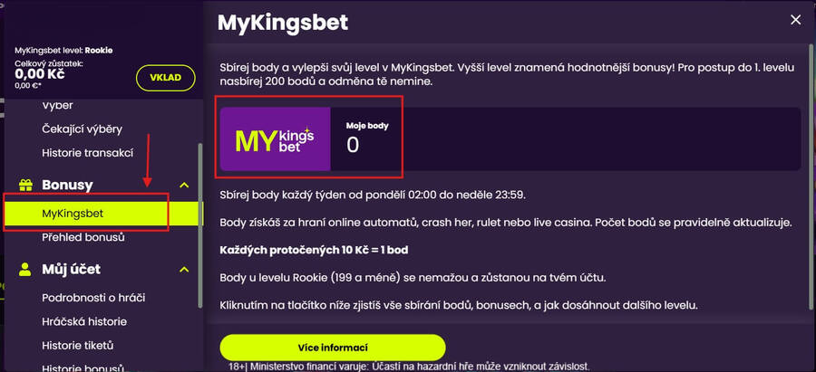MyKingsbet u&nbsp;Kingsbetu