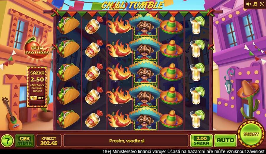 Výherní automat Chilli Tumble