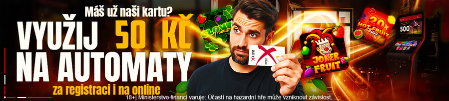 BetX 50 free spins pro hráče na terminálech