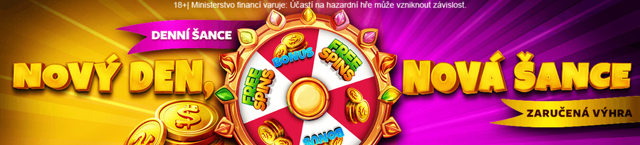 BetX free spiny na Kole štěstí