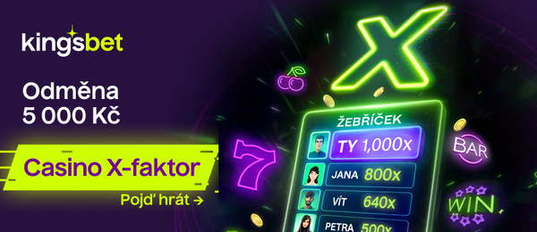 X-faktor v online casinu Kingsbet