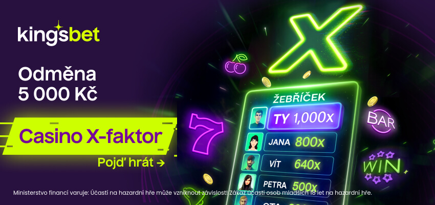 X-faktor v online casinu Kingsbet