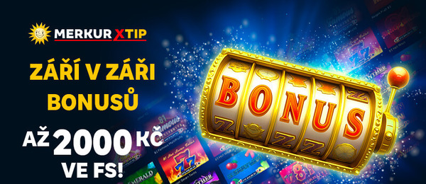 MerkurXtip: Září v záři bonusů
