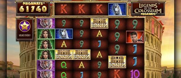 Legends Of The Colosseum – recenze výherního automatu
