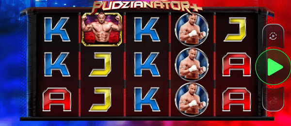 Pudzianator + je hrací automat od Promatic Games